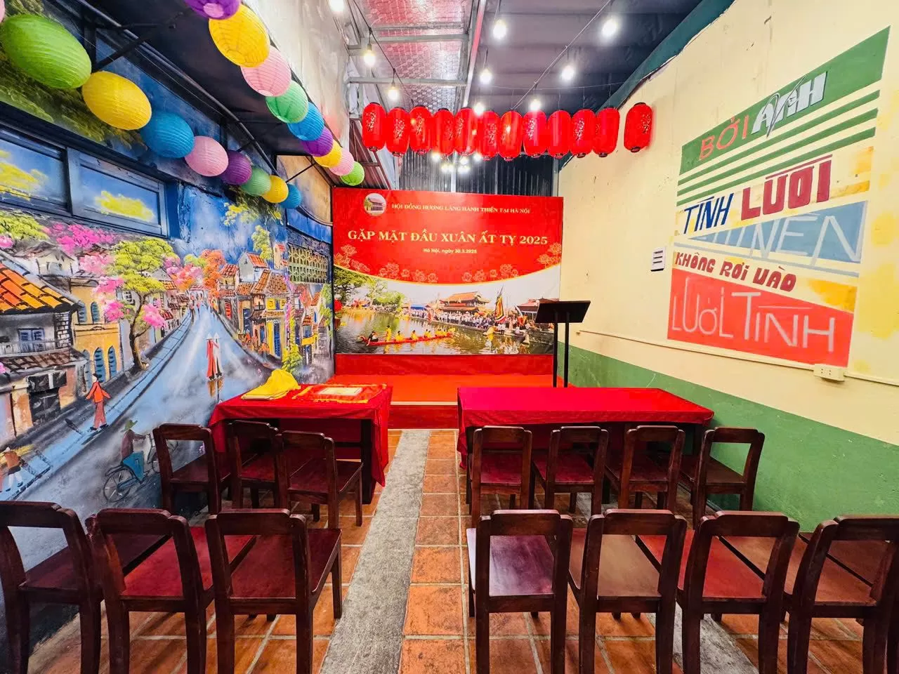 Ban liên lạc làng Hành Thiện tại Hà Nội chuẩn bị tiếp đón bà con gặp mặt và tổ chức Mừng Thọ cho các cụ của các dòng họ người làng Hành Thiện tại Hà Nội năm 2025